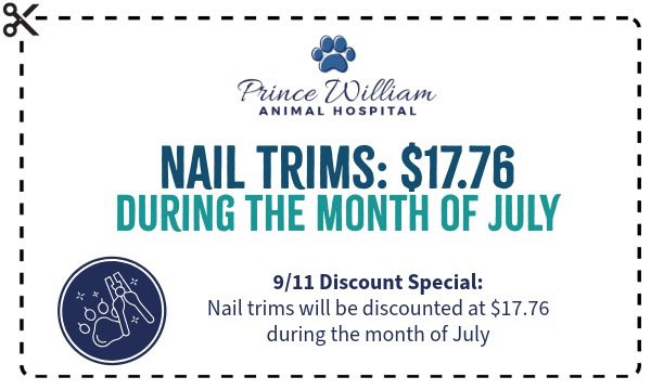 Prince William monthly Promo Coupons July Nail Trim